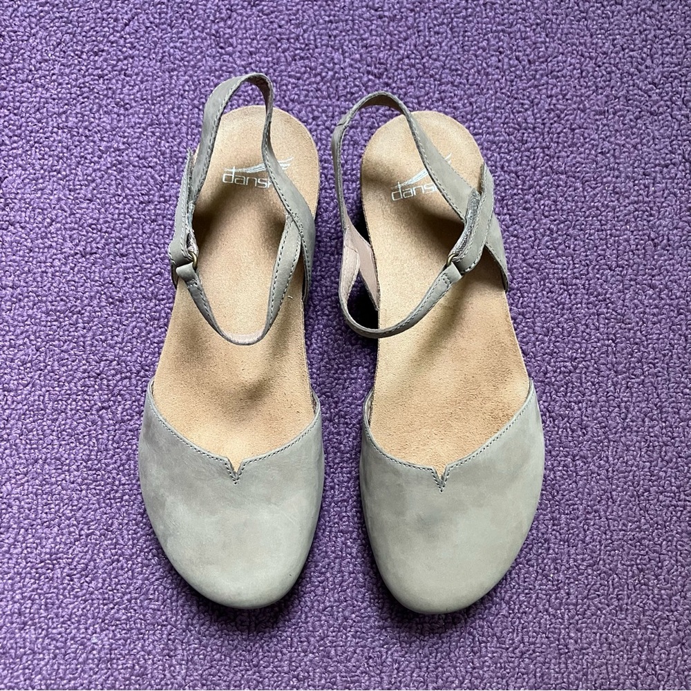Dansko Rowan Nubuck Sandals Size 40 - Picture 2 of 8